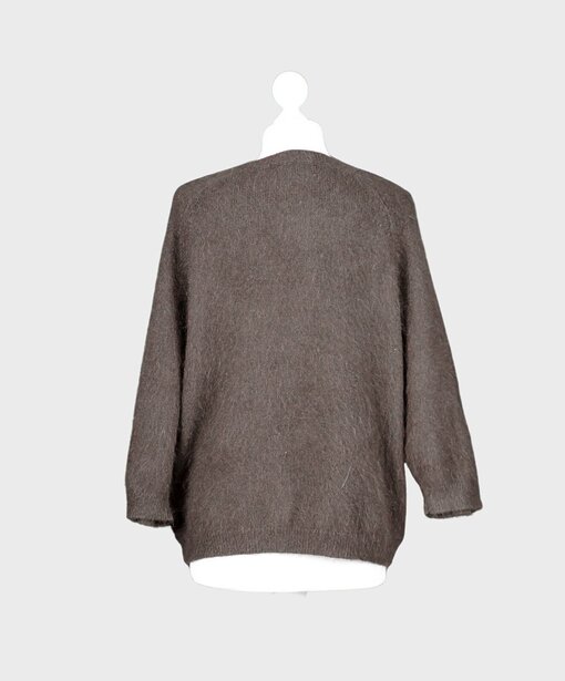 Kuscheliger Strickpullover “SARINA” braun (GW218)