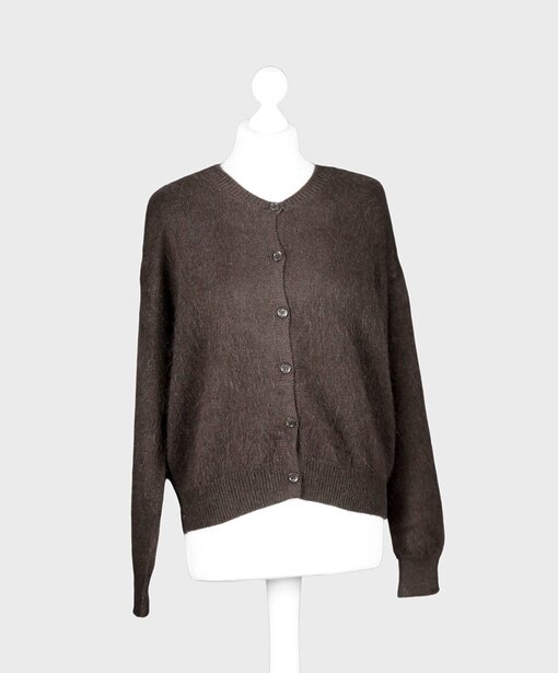 Weiche Strickjacke “NAEMI” braun (GW219)