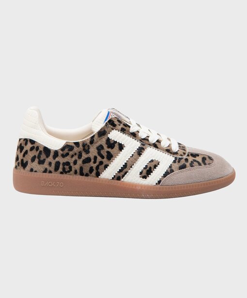 Retro Sneaker “CLOUD” – taupe/milk (BB13)