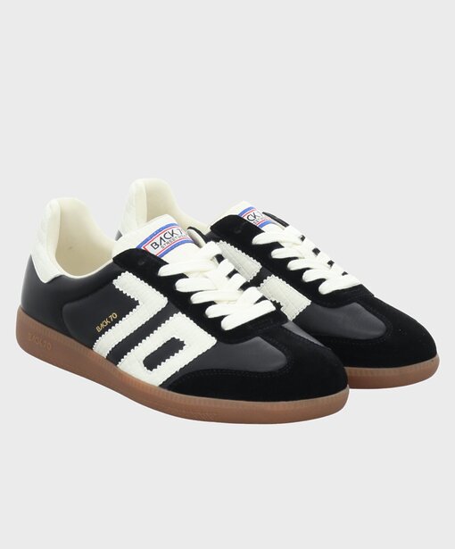 Retro Sneaker “CLOUD” – black/milk (BB14)