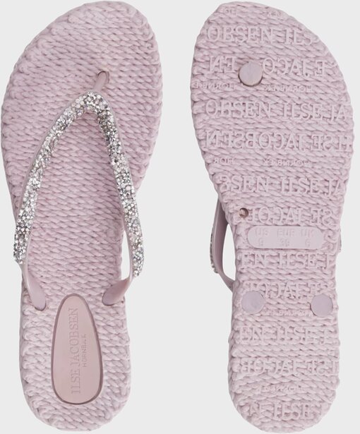 Coole Flip Flops “KATHERINE” mauve (IJ02)