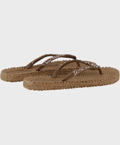 Coole Flip Flops “KATHERINE” mocca (IJ02)