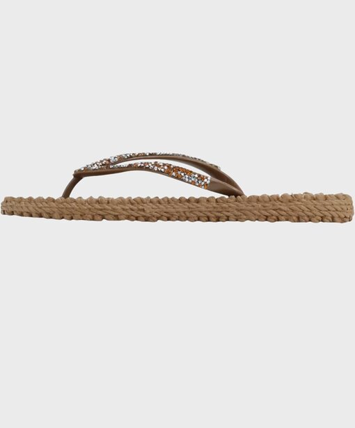 Coole Flip Flops “KATHERINE” mocca (IJ02)