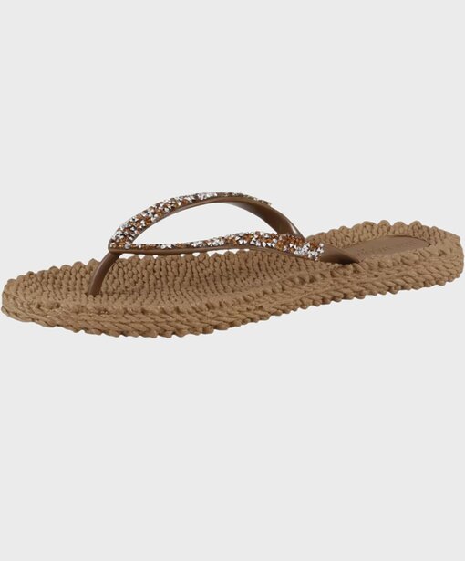 Coole Flip Flops “KATHERINE” mocca (IJ02)