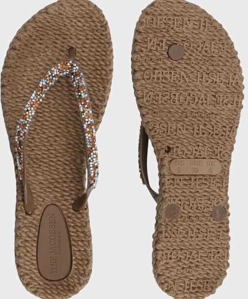 Coole Flip Flops “KATHERINE” mocca (IJ02)