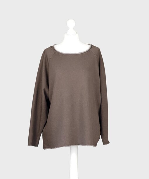 Trendiger Sweater “EMILIA” schokobraun (GW14)