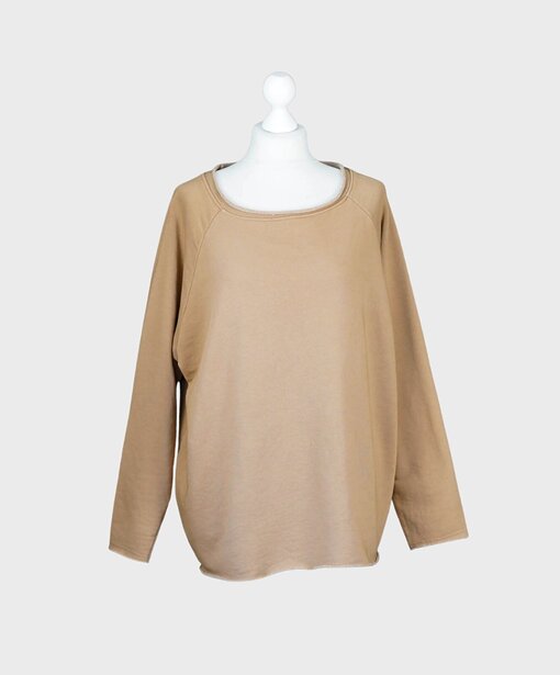 Trendiger Sweater “EMILIA” caramel (GW14)
