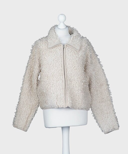 Kuschelige Teddy-Jacke “RORY” beige (GW70)