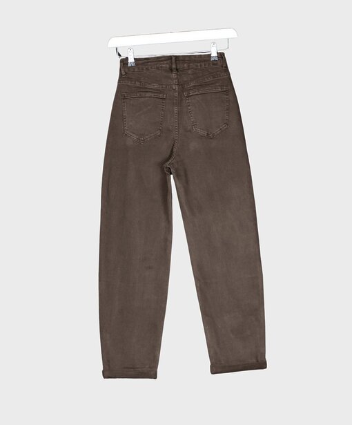 Lässige Mom Pants “DILARA” schokobraun (H61)