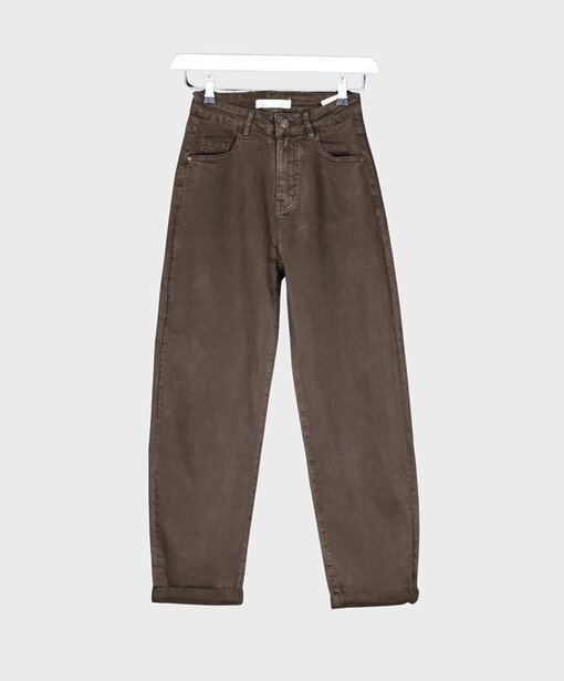 Lässige Mom Pants “DILARA” schokobraun (H61)