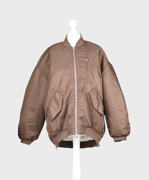 Coole Bomberjacke “LORETTA” schokobraun (GW105)