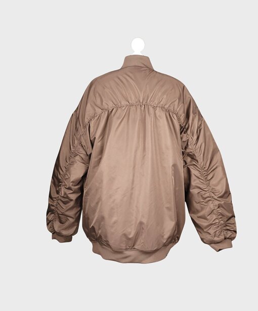 Coole Bomberjacke “LORETTA” schokobraun (GW105)