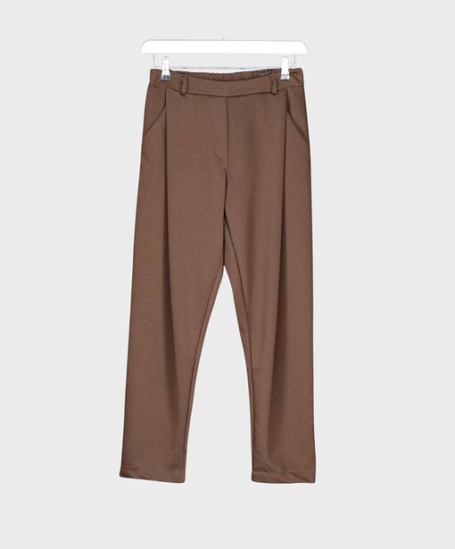 Feine Jogg-Pants “COSIMA” schokobraun (H25)