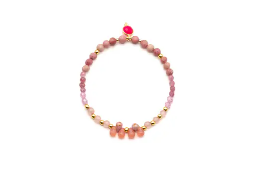 Armband “DROPS ROSE” (SSK35)