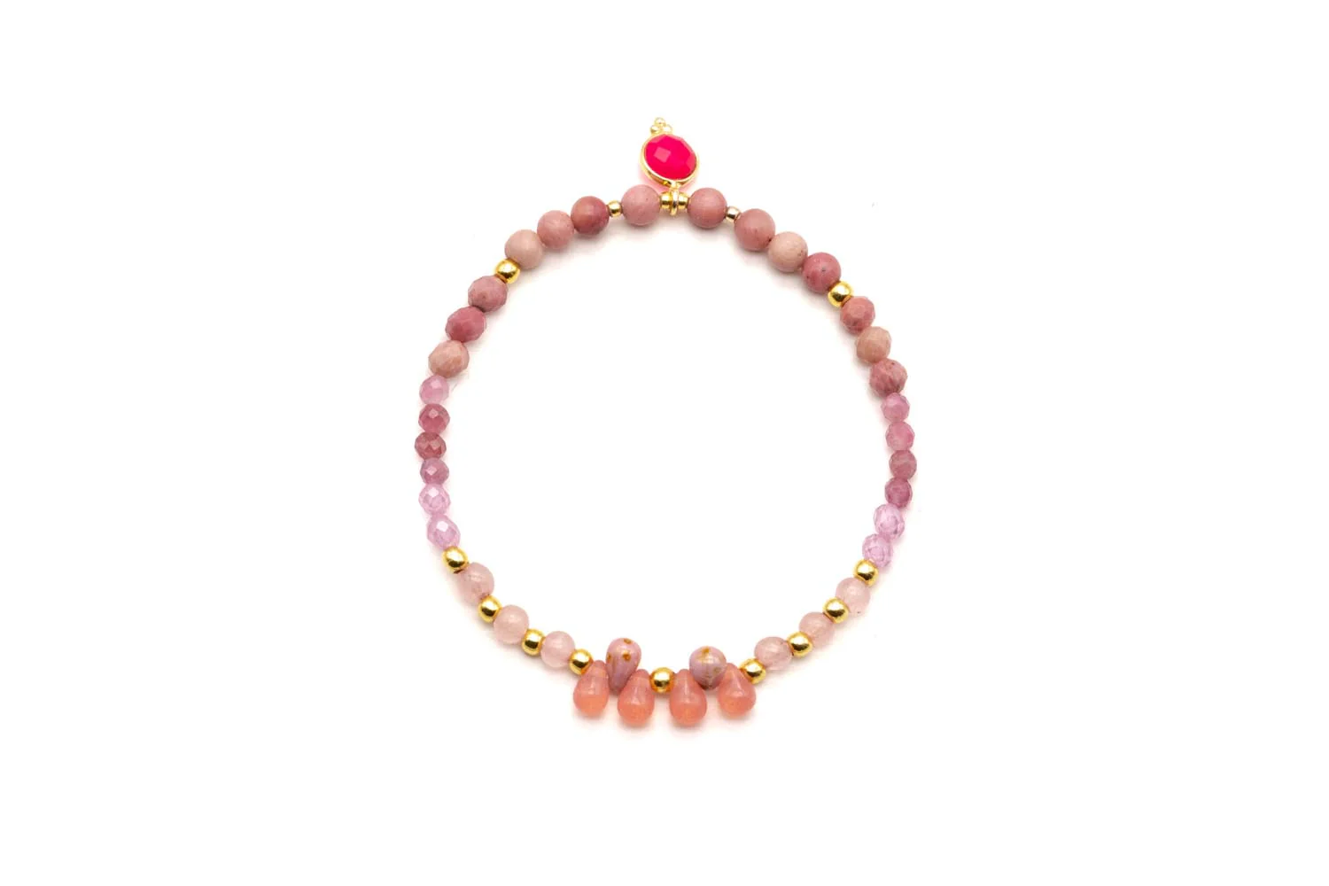 Armband “DROPS ROSE” (SSK35)