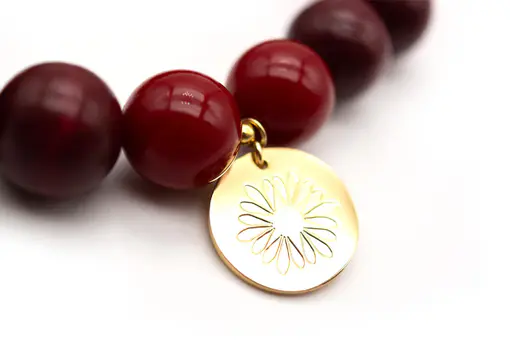 Armband “HSD BURGUNDY” (SSK26)