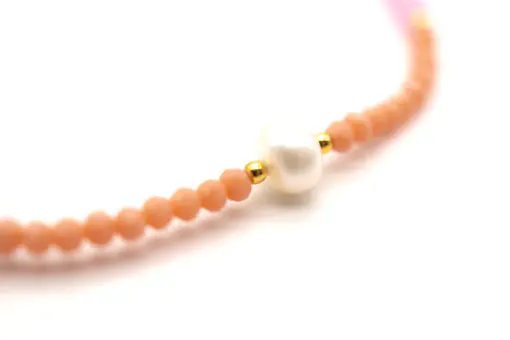Armband “MALA SINGLE 6DROPS ROSE” (SSK32)