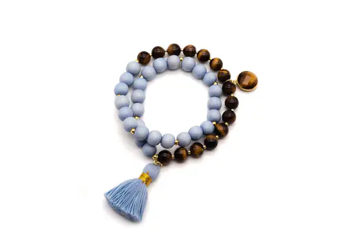 Wickelarmband “MALA TWIN BLUE TIGER” (SSK05)