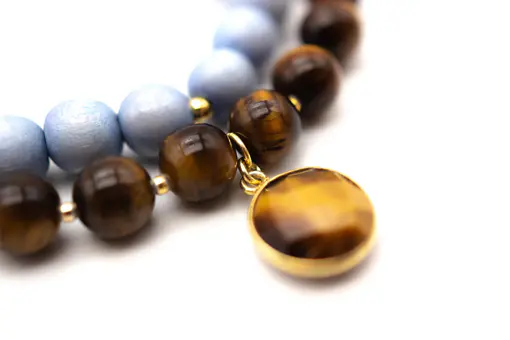 Wickelarmband “MALA TWIN BLUE TIGER” (SSK05)