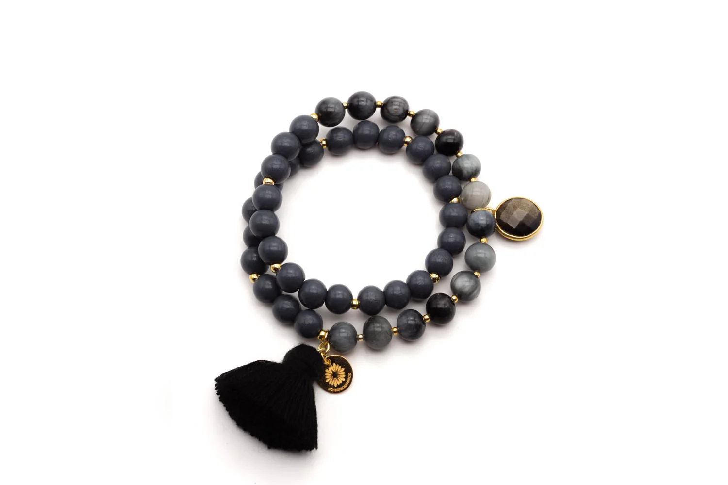 Wickelarmband “MALA TWIN GRAPHITE” (SSK02)