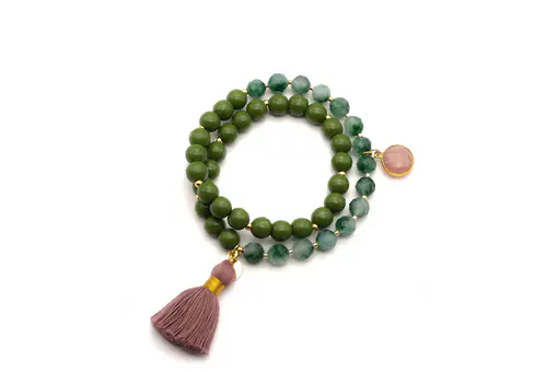 Wickelarmband “MALA TWIN OLIVE” (SSK03)