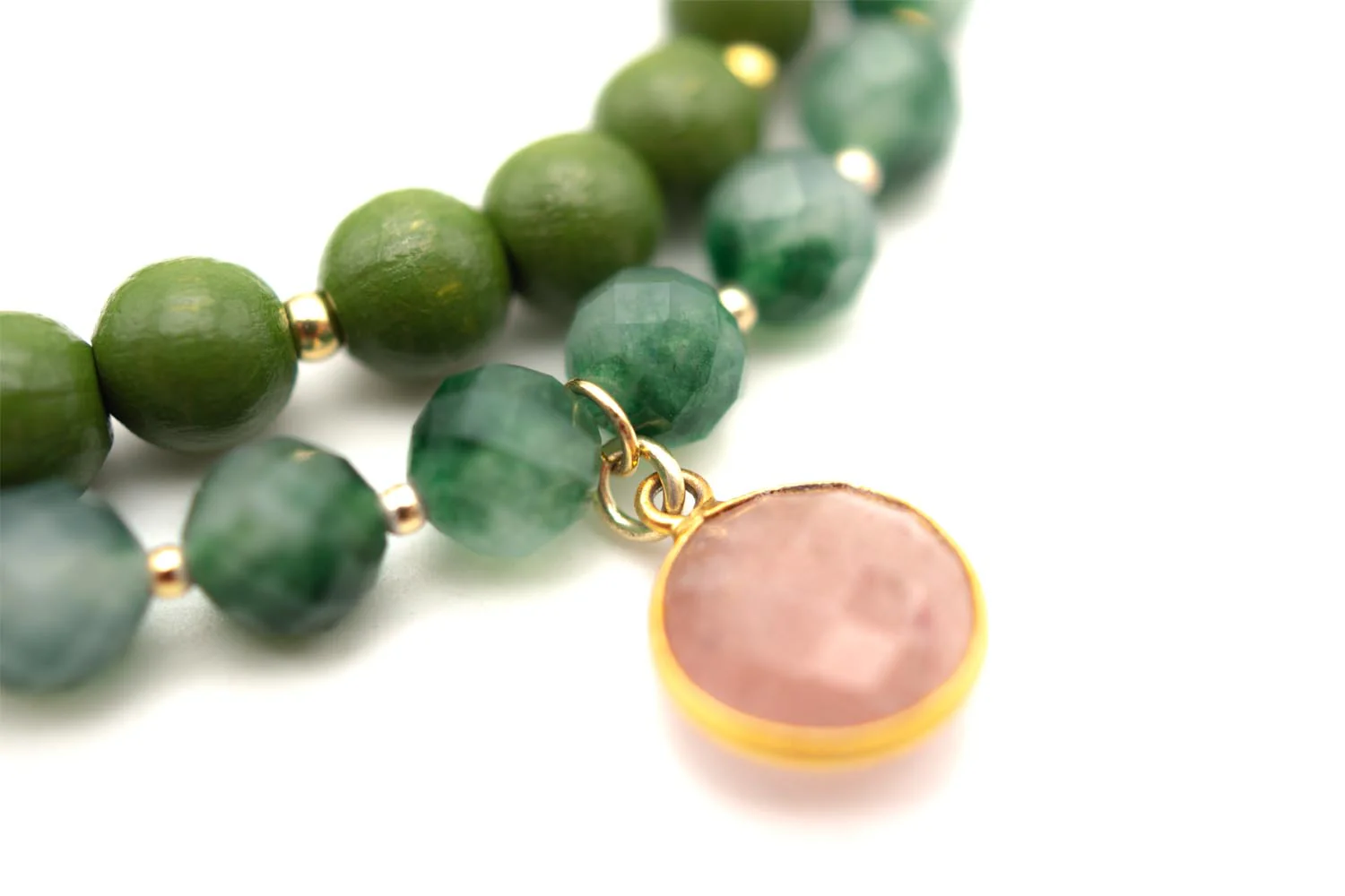 Wickelarmband “MALA TWIN OLIVE” (SSK03)