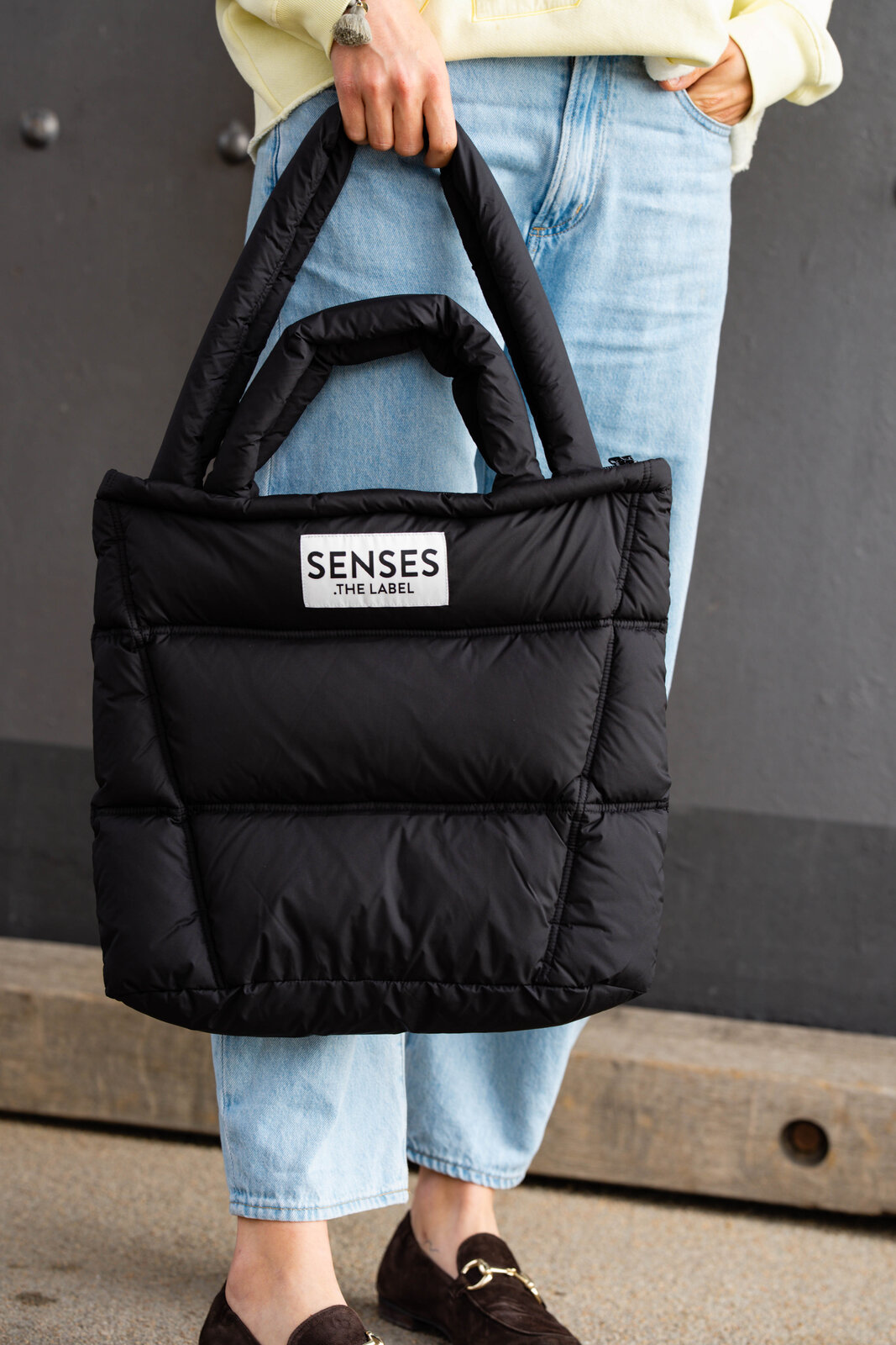 Puffer Bag “ALVA” black (SE38)