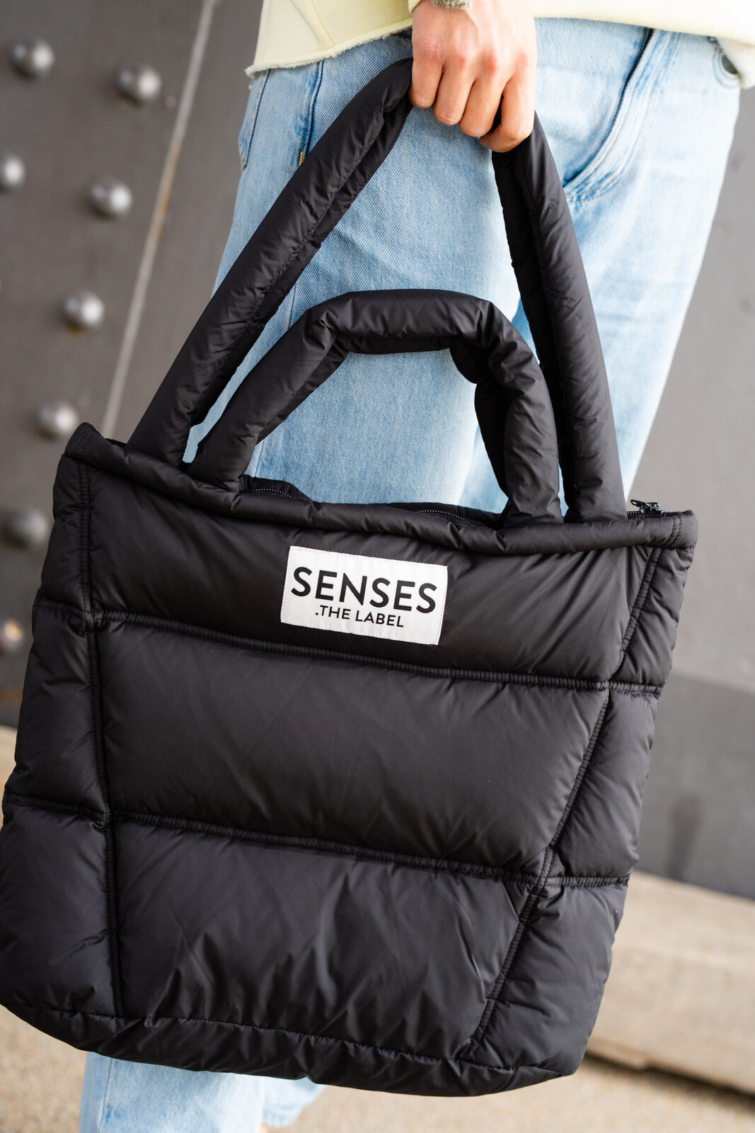 Puffer Bag “ALVA” black (SE38)