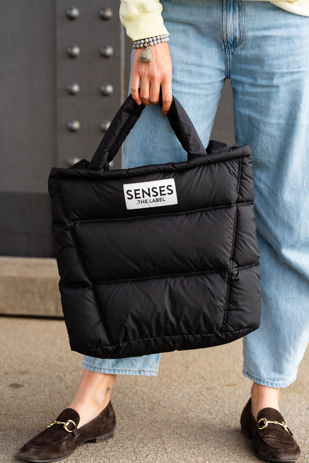 Puffer Bag “ALVA” black (SE38)