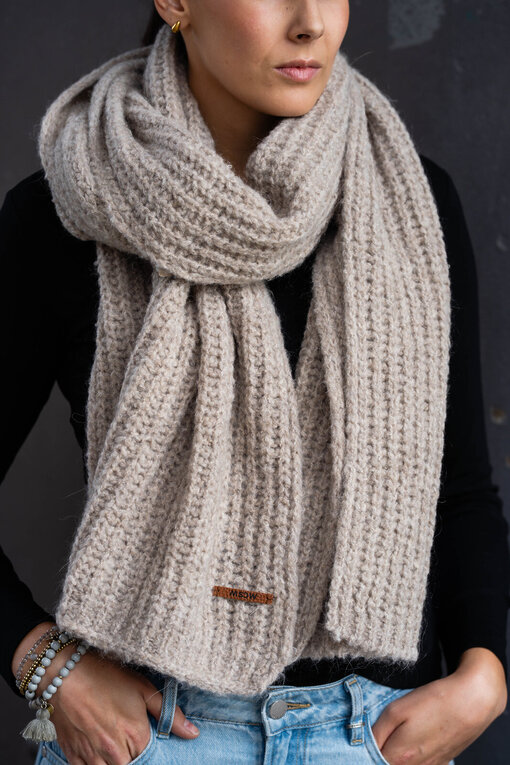 Schal mit wolle und Mohair “SCARF” (MSC27)