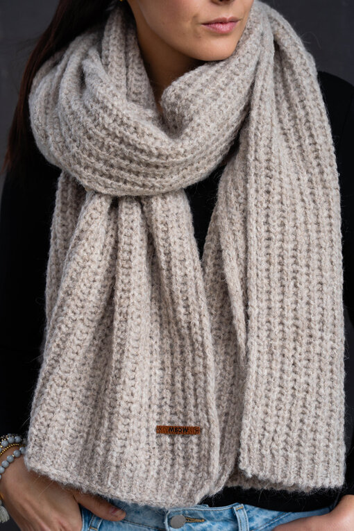 Schal mit wolle und Mohair “SCARF” (MSC27)
