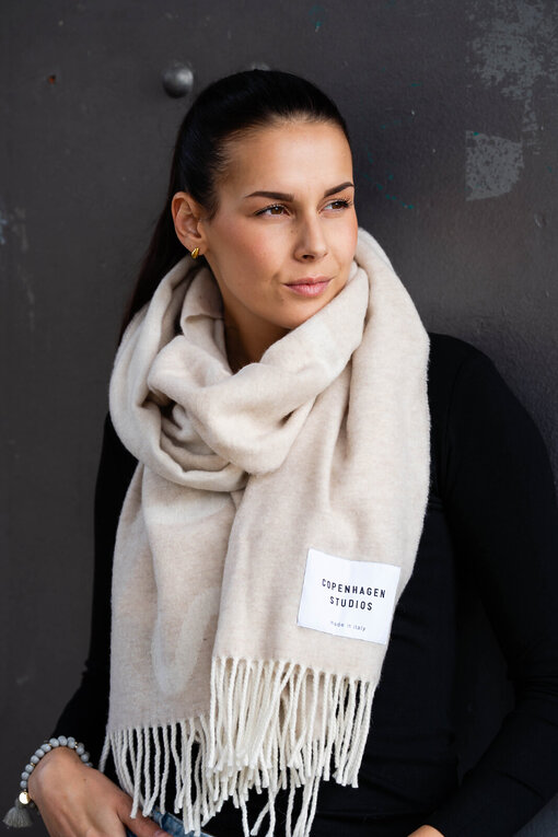 Oversized Schal “SHAWL-1” beige (CPH111)