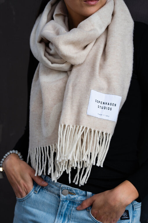 Oversized Schal “SHAWL-1” beige (CPH111)