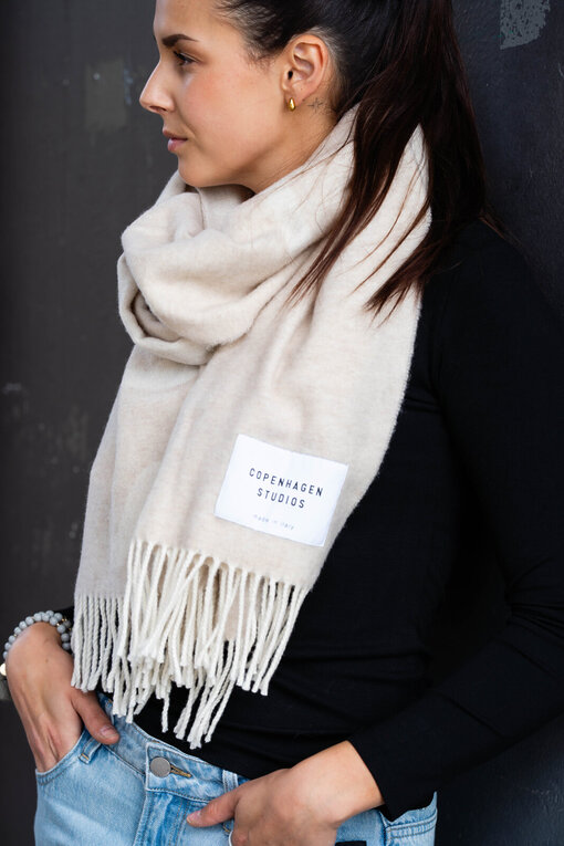Oversized Schal “SHAWL-1” beige (CPH111)