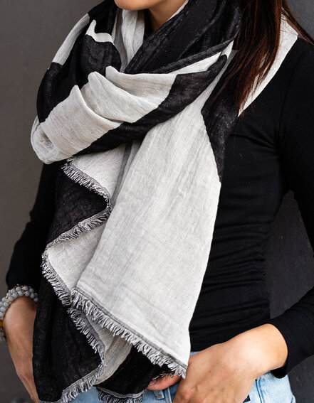 10DAYS - Luftiger Baumwollschal "KIANA" (10D10)