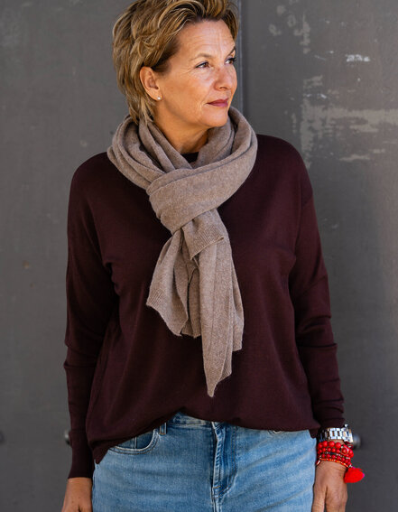FRAUENSACHE - Hochwertiger Feinstrickschal "MONA" (AS02)