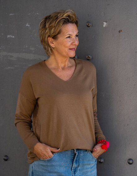 FRAUENSACHE - Feinstrickpulli "TATIANA" (GW87)