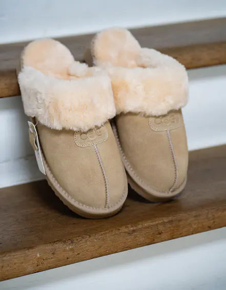 OOG - Pantoffel mit Teddyfell "PETRA" (OOG01)