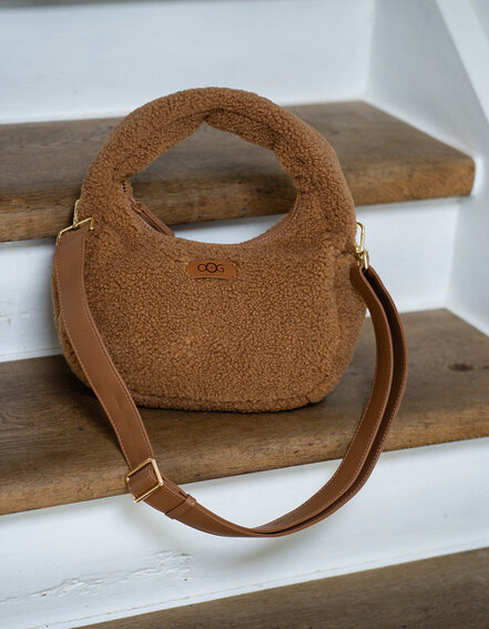 OOG - Teddyfell Henkeltasche "SIDRA" (OOG10)