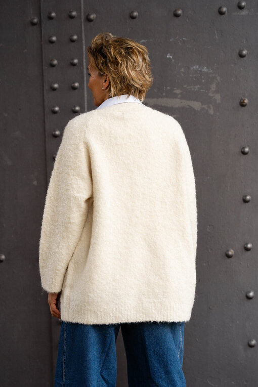 Strickcardigan “LOREENA” creme (GW228)