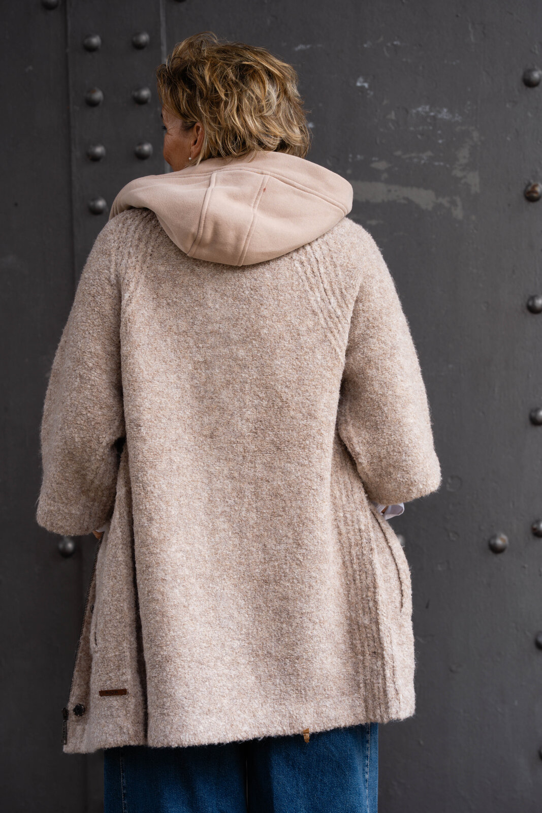 Strickjacke mit Kapuze “TAMMY” (MSC16)