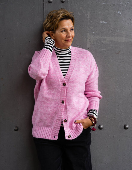 SENSES.THE LABEL - Kuscheliger Cardigan "KOFU" (SE13)