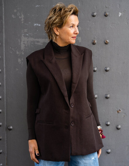FRAUENSACHE - Elegante Weste "VERONIKA" (GW49)