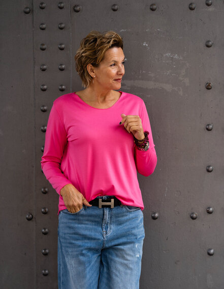 FRAUENSACHE - Basicshirt "ALMA" (BA56)