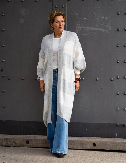 SENSES.THE LABEL – Blockstreifen Cardigan "KALLIE" (SE05)