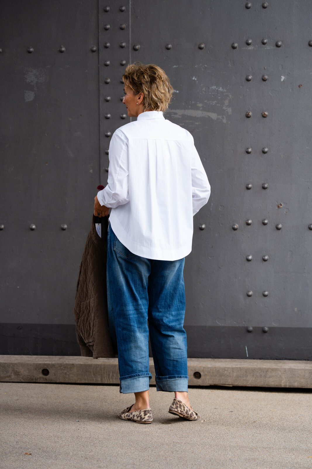 Hemdbluse “ERIKA” (HB06) / Jeans “ORNELLA” jeansblau (H52)