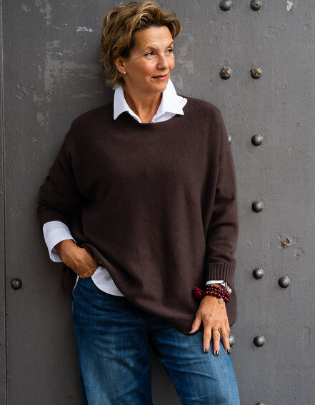 FRAUENSACHE - Feinstrick Pullover "ABBY" (GW82)
