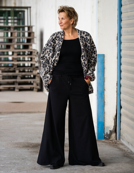 10DAYS - Wide Leg Pants Crepe "NAOMI" (10D70)