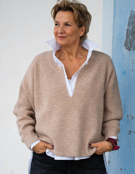 ELIAS RUMELIS - Oversized Strickpullover "ADALINE" (ER94)