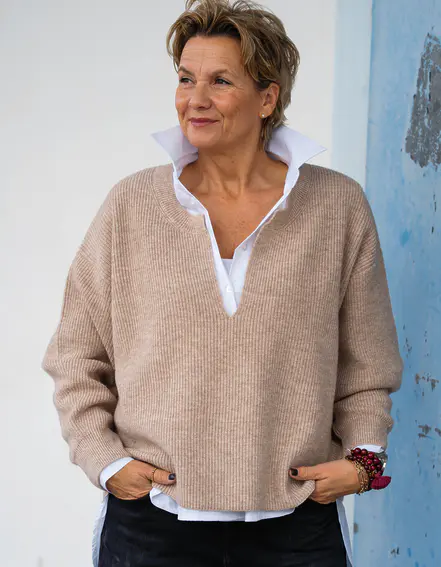 ELIAS RUMELIS - Oversized Strickpullover "ADALINE" (ER94)